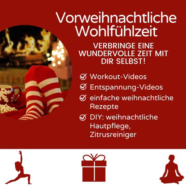 online Kurs - „Fit, entspannt & kreativ durch die Weihnachtszeit“